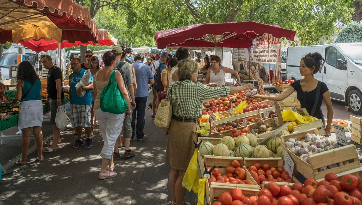 Marché de producteurs locaux
